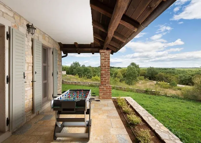 Villa Rustic Rubus With A Pool In Istria *