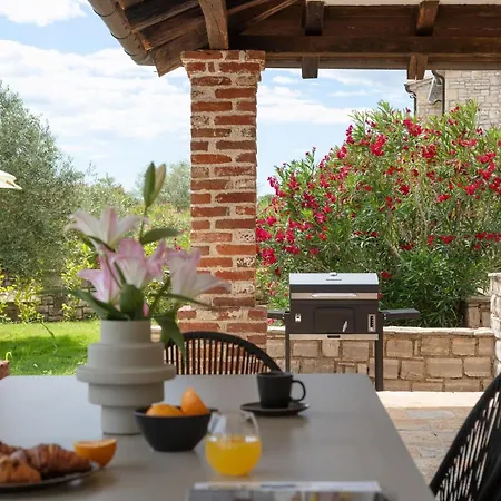 Rustic Rubus With A Pool In Istria *