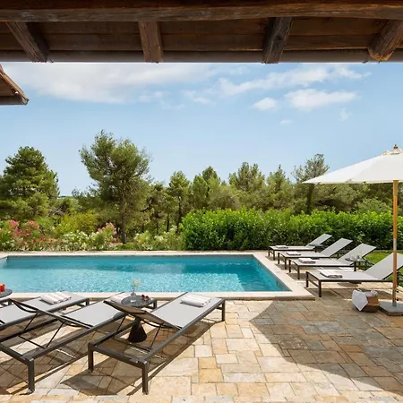 Villa Rustic Rubus With A Pool In Istria